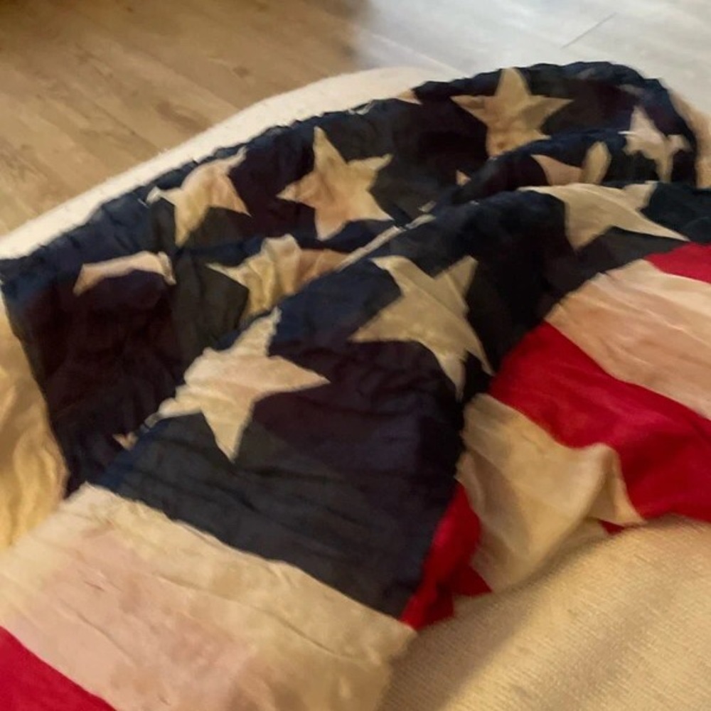 Patriotic Stars and Stripes Bedding